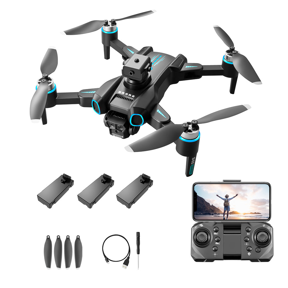LS-S4S Drone with Camera with 3 Battery 720P HD FPV Camera Remote Control Toys Brushless Motor Aircraft LS-S4S Drone with Camera with 3 Battery 720P HD FPV Camera Remote Control Toys Brushless Motor Aircraft